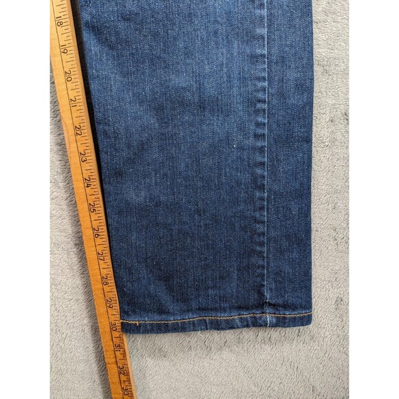 Levi’s 513 Jeans Slim Straight Men’s Size 36x30 Dark Blue Wash - Picture 6 of 8